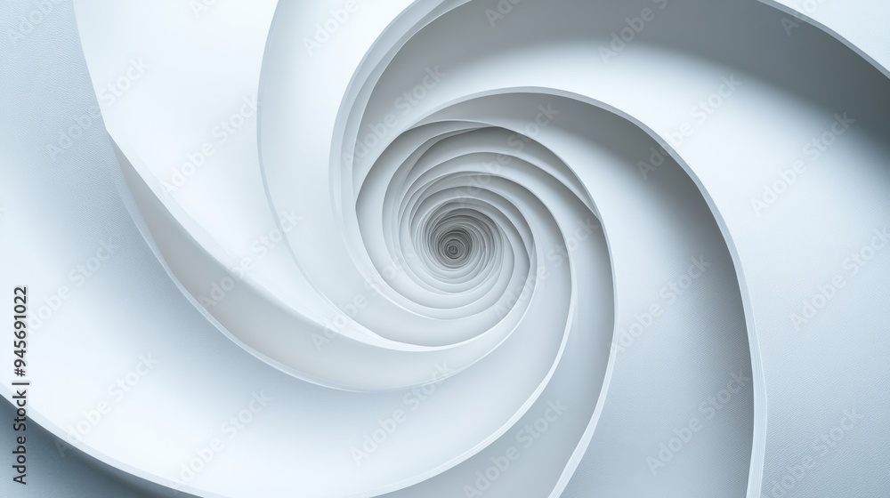Abstract Spiral White Background Abstract Spiral White Background