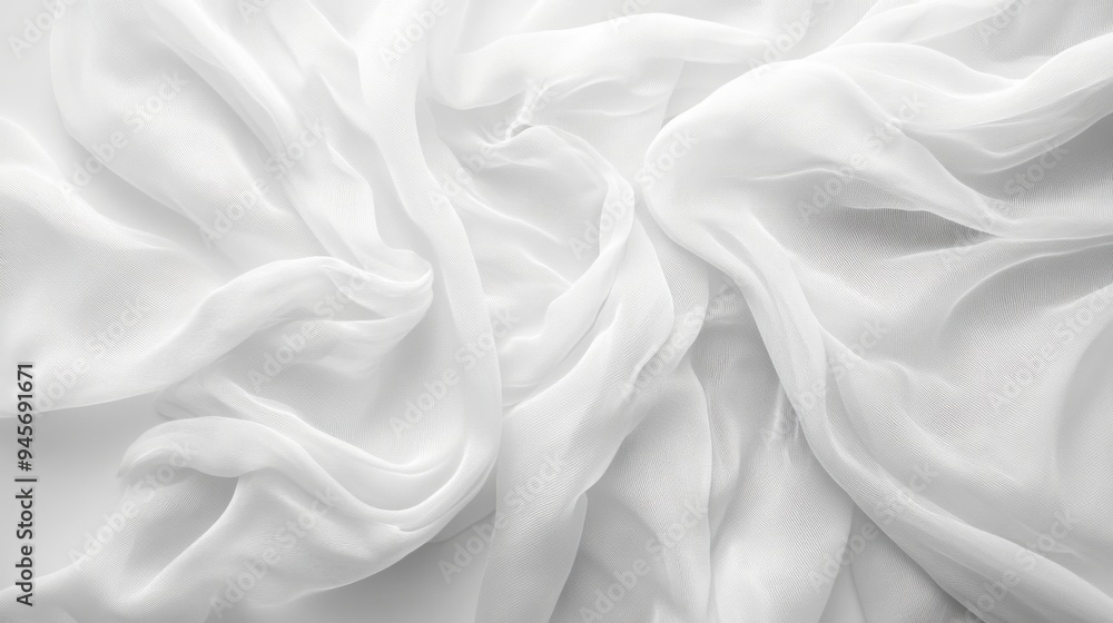 White Soft Fabric Background White Soft Fabric Background