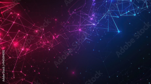 Abstract Digital Network Background