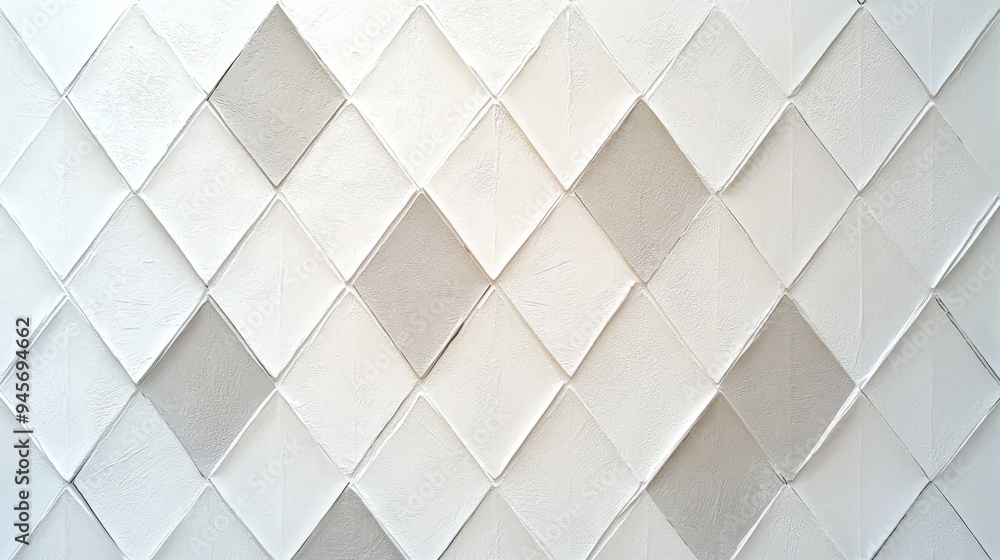 Diamond Patterned Abstract Wall Diamond Patterned Abstract Wall
