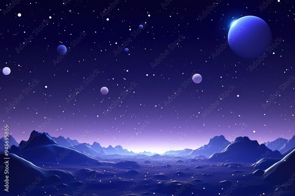 Night landscape astronomy universe. Night landscape astronomy universe.