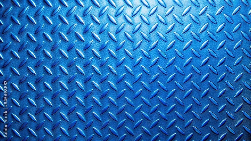 Vibrant blue powder-coated metal alloy sheet with intricate texture and subtle sheen, perfect for industrial, manufacturing, or product design visual representations. Vibrant blue powder-coated metal alloy sheet with intricate texture and subtle sheen, perfect for industrial, manufacturing, or product design visual representations.