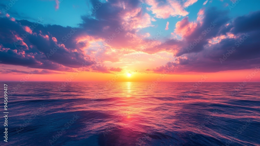 Stunning Ocean Sunset Stunning Ocean Sunset