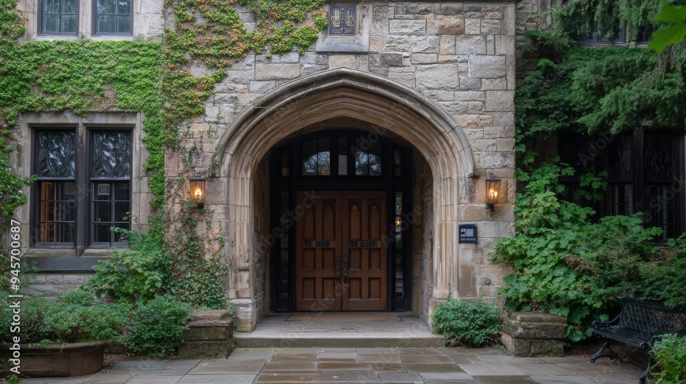 Historical Building Entrance Historical Building Entrance