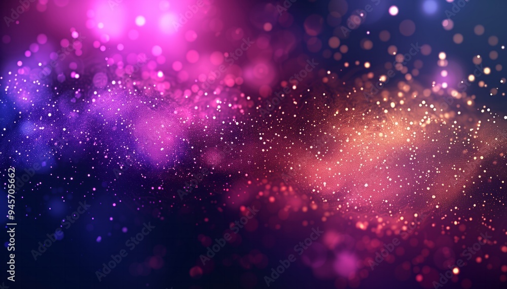 Abstract Glowing Background: Shimmering Lights and Cosmic Dreams Abstract Glowing Background: Shimmering Lights and Cosmic Dreams