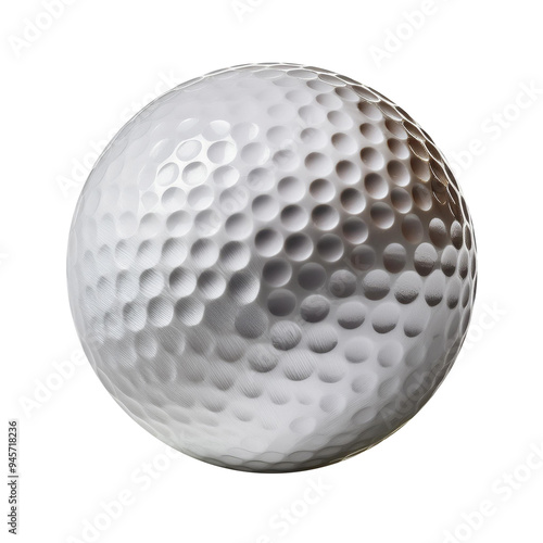 Golf Ball Isolated on White Background