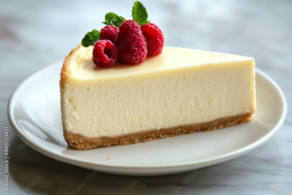 A slice of cheesecake A slice of cheesecake