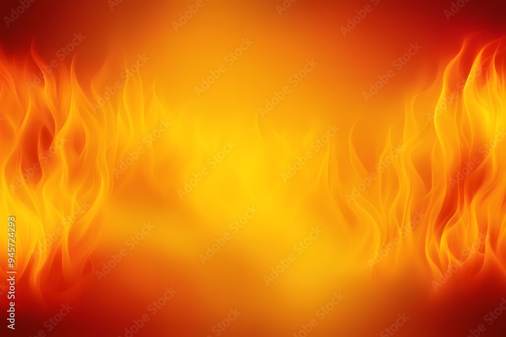 A close up of flames with sharp jagged edges creating a fierce and powerful background, Ai Generated A close up of flames with sharp jagged edges creating a fierce and powerful background, Ai Generated