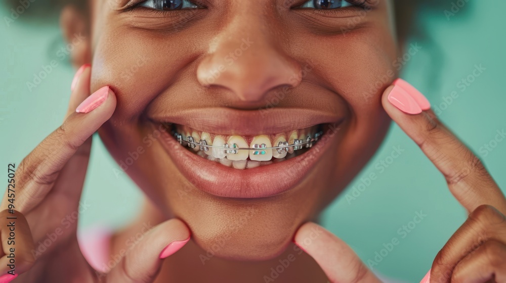 the smile with braces the smile with braces