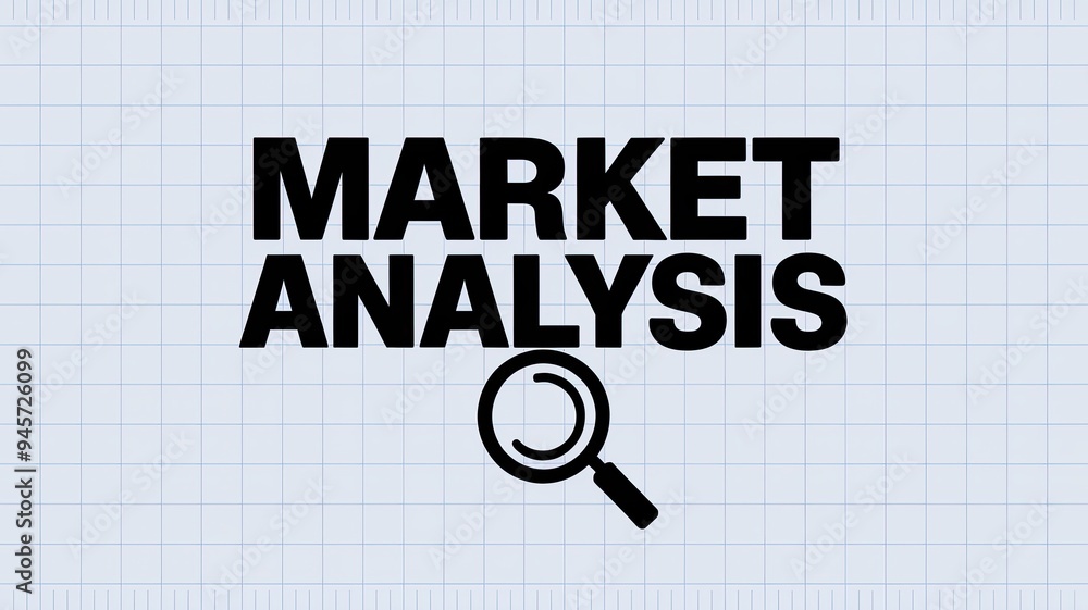 Market Analysis Graphic with Research Focus Market Analysis Graphic with Research Focus