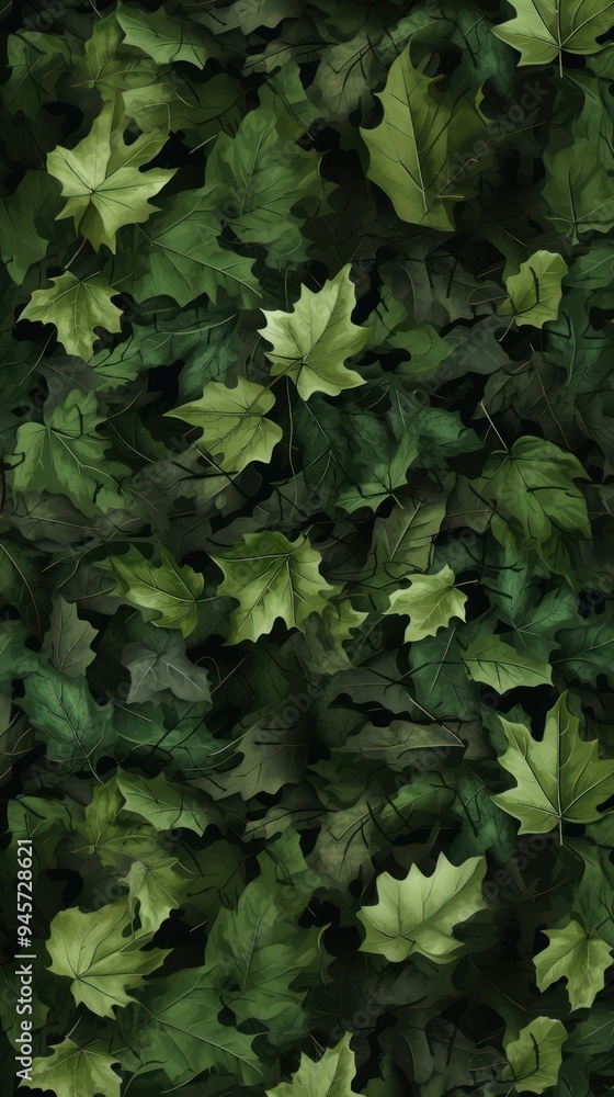 Real leaf camouflage pattern backgrounds plant green. Real leaf camouflage pattern backgrounds plant green.