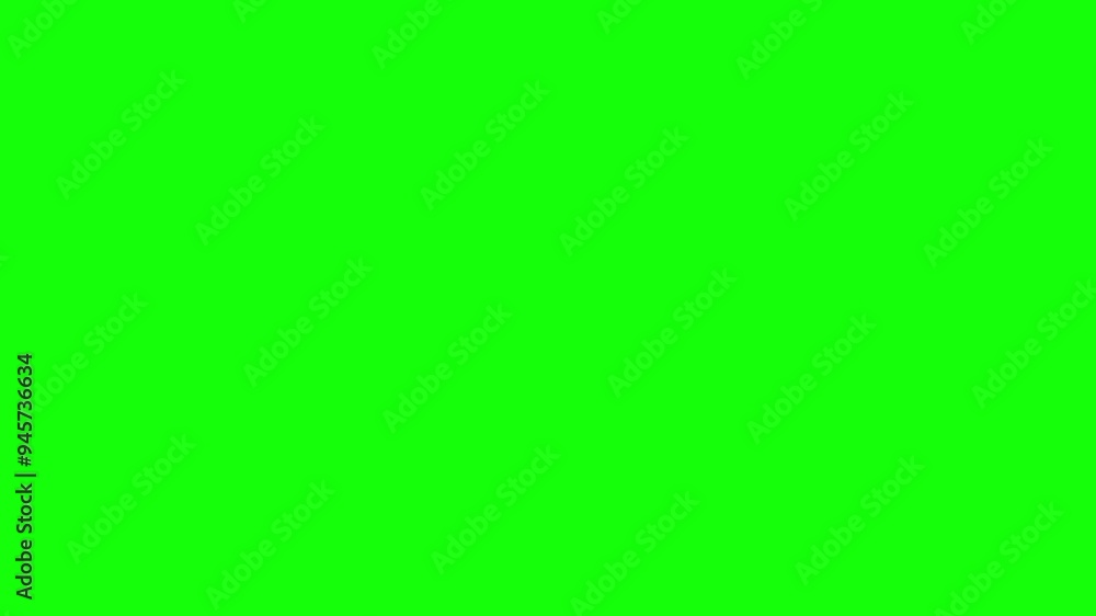 Green Screen pop up animation motion graphic with chroma key clip template 4k Background. Easy removed green screen. High resolution. Ultra High Definition, 4k video. 