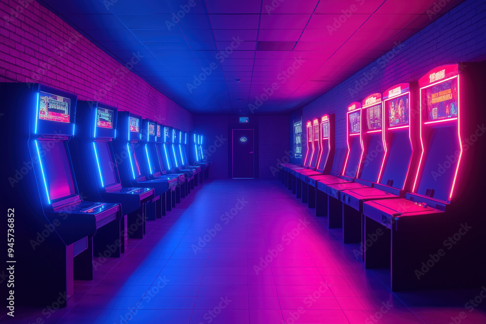Fototapeta premium Arcade Background