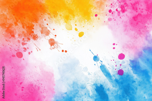 Childlike Colorful Background