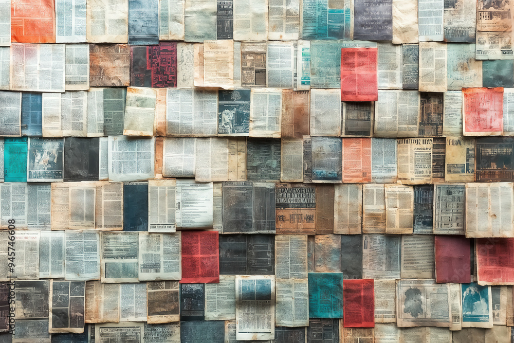 Newsprint Paper Background Newsprint Paper Background