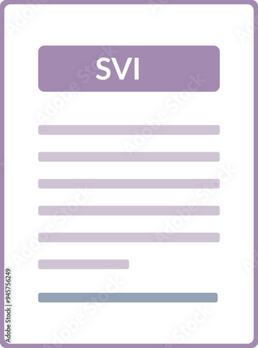 SVI Contract document icon photo