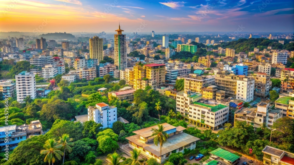 Fototapeta premium chittagong+city