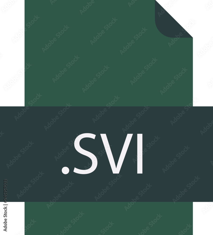 SVI File icon fill crisp corners with doted lines SVI File icon fill crisp corners with doted lines