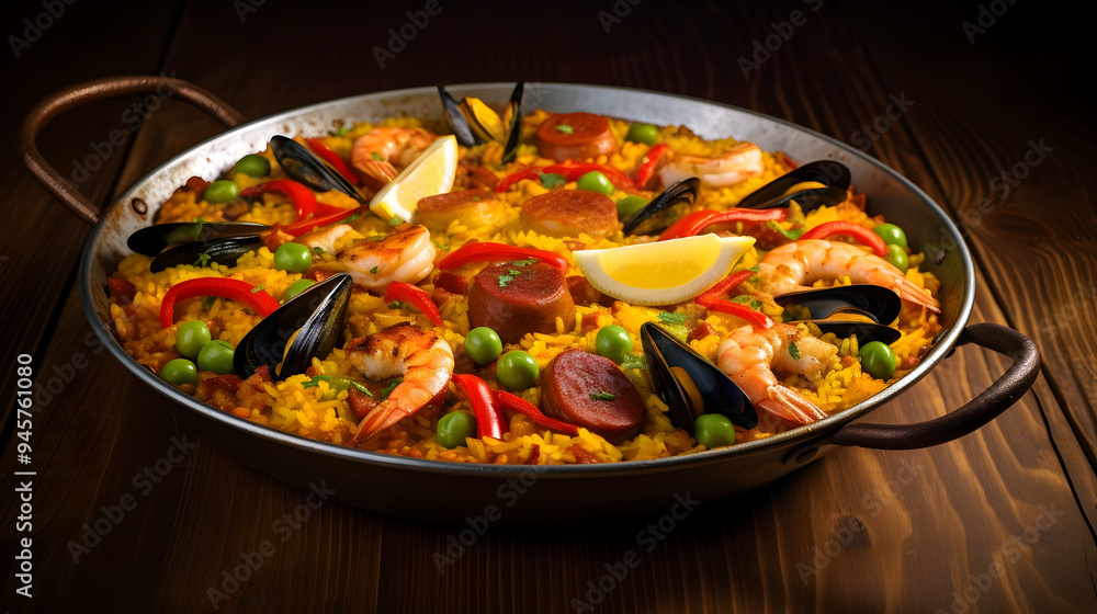 Filipino infused paella Filipino infused paella