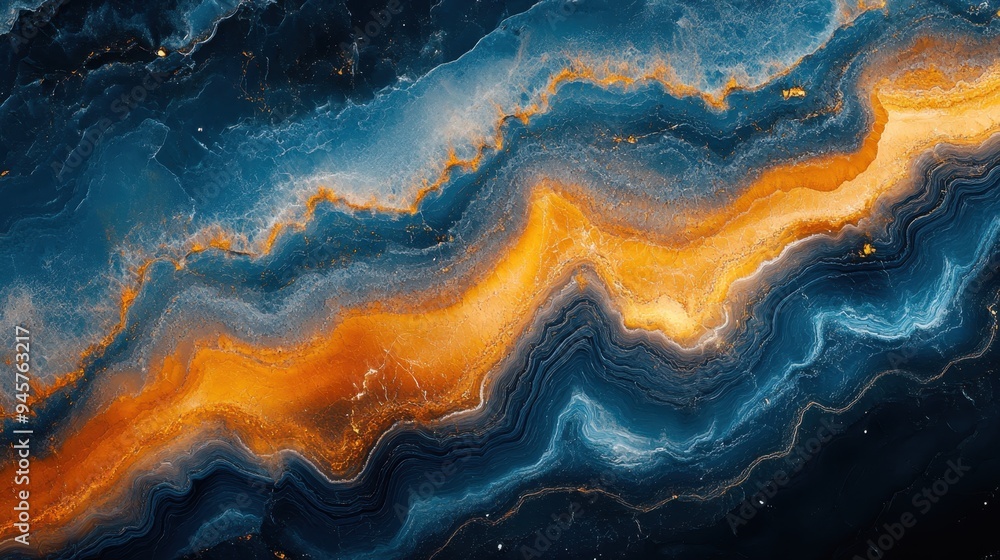 Elegance in Motion: Fluid Marble Pattern with Deep Contrasting Colors Elegance in Motion: Fluid Marble Pattern with Deep Contrasting Colors