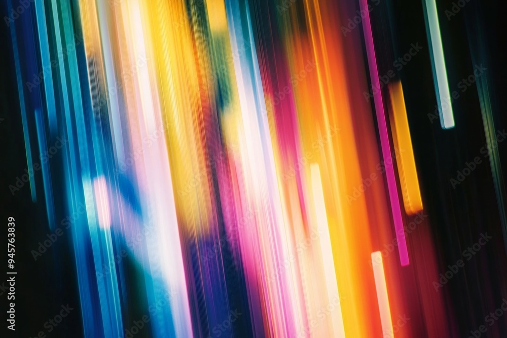 colorful, blurred lines in an abstract composition colorful, blurred lines in an abstract composition