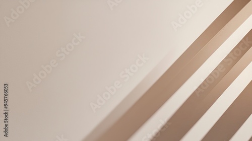 A minimalist design with subtle, diagonal stripes in soft, neutral colors photo