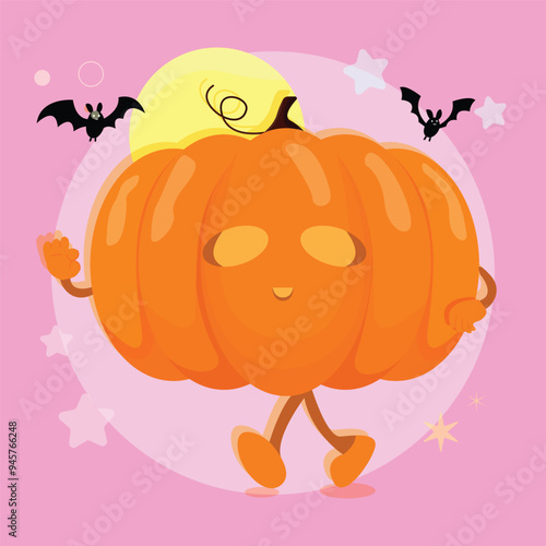 Halloween boo character