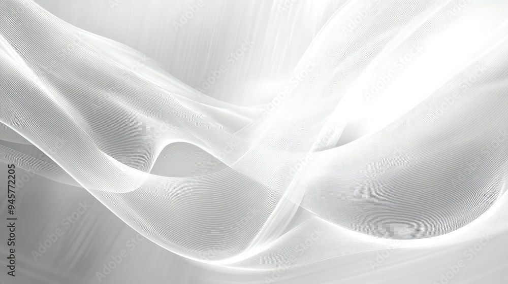 Abstract white lines and shapes forming a dynamic, futuristic background with depth and movement. Abstract white lines and shapes forming a dynamic, futuristic background with depth and movement.