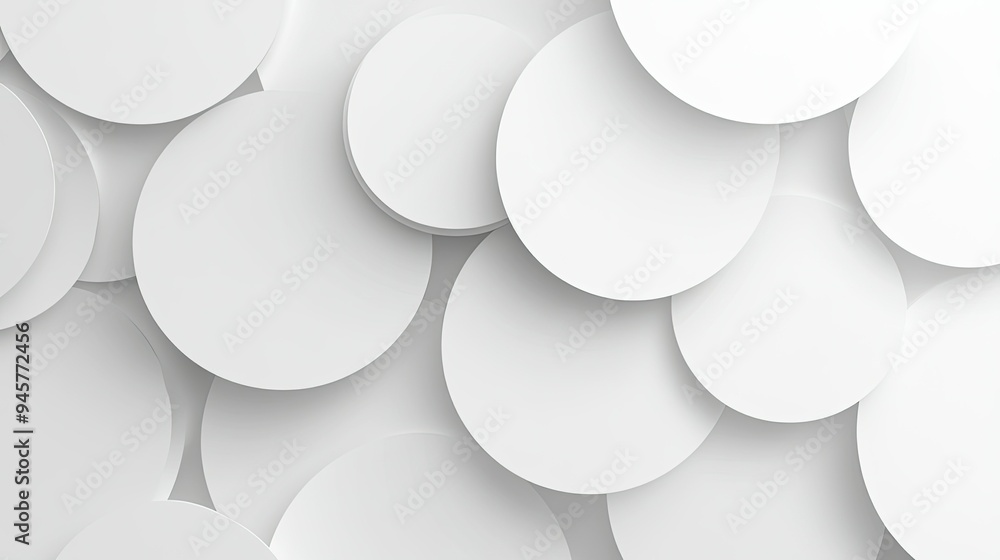 An abstract white background with circular patterns and shadows, creating a modern and stylish backdrop. An abstract white background with circular patterns and shadows, creating a modern and stylish backdrop.