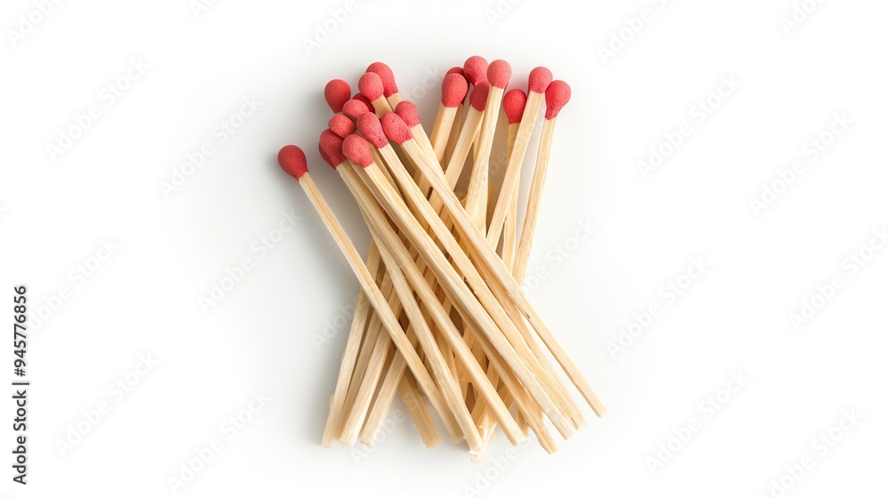 Matches on a white background, isolated Matches on a white background, isolated