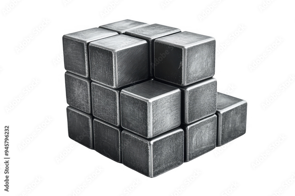 Stack of Square Metal Tubes Stack of Square Metal Tubes