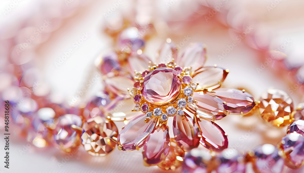 Exquisite necklaces adorned with precious stones.
Exquisite necklaces adorned with precious stones.