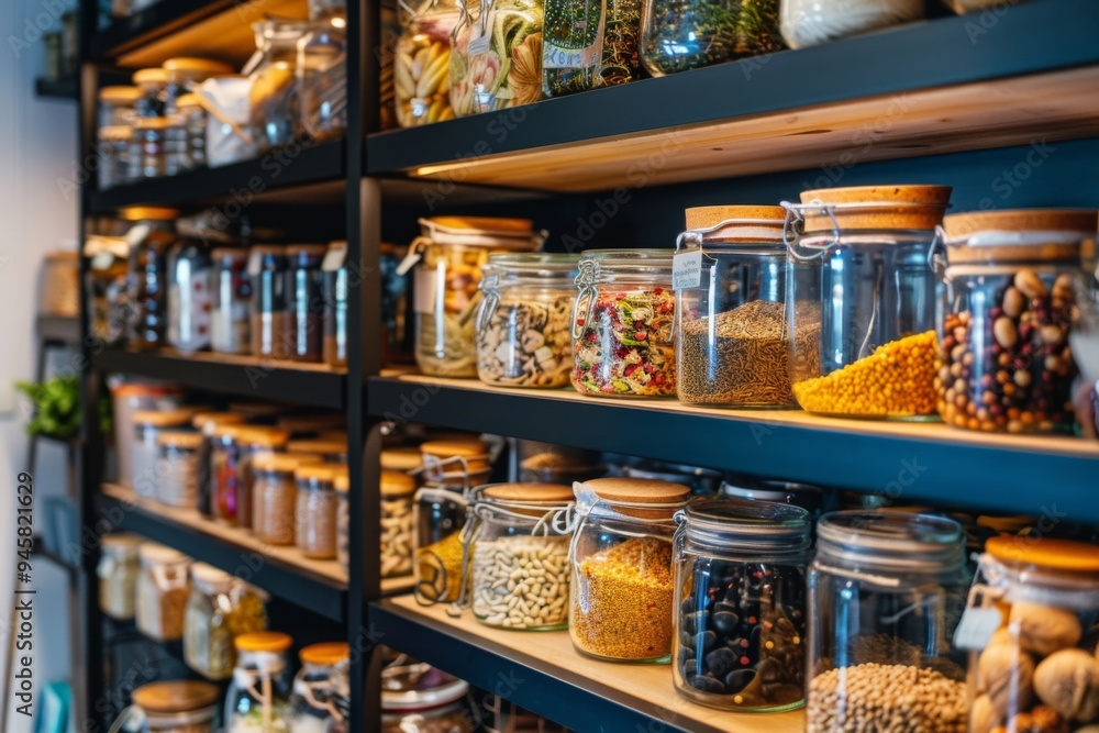 Home storage area interior