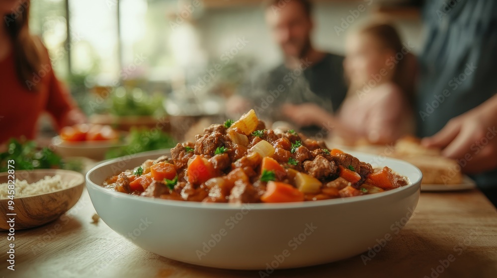 Creating Delicious Memories: A Family Cooking Together in a Warm and Inviting Rustic Kitchen Experience Creating Delicious Memories: A Family Cooking Together in a Warm and Inviting Rustic Kitchen Experience