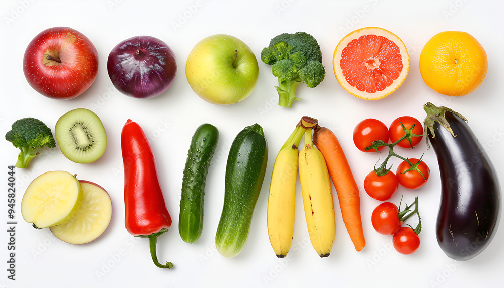 Fruits and vegetables are high in vitamins.
Fruits and vegetables are high in vitamins.