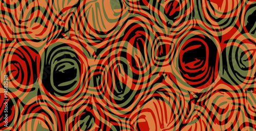 Abstract pattern. Illustration for printing on wall decorations. For use in graphics.