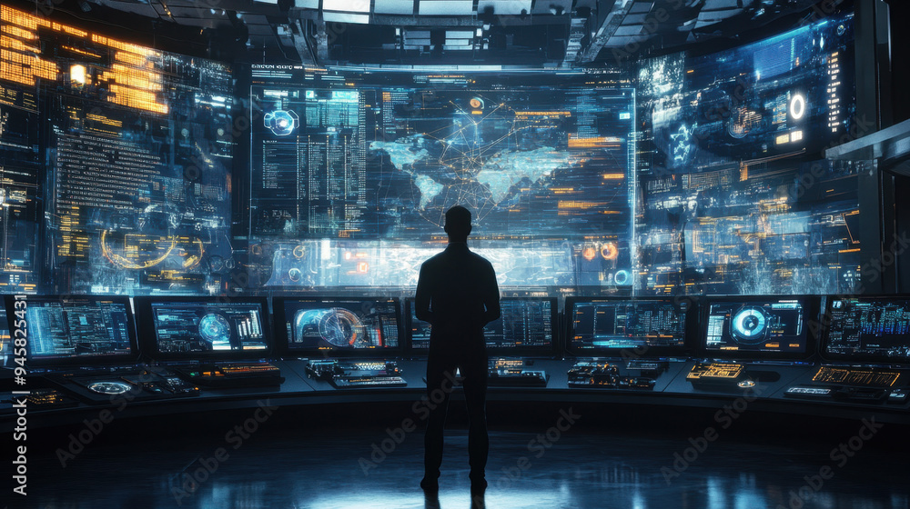 Cyber Security Control Room. Cyber Security Control Room.