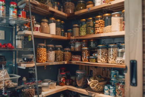 Wallpaper Mural Home storage area interior Torontodigital.ca