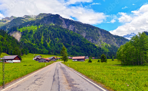 Bregenzerwaldstraße (L 200) bei Bad Hopfreben im Vorarlberg	 photo