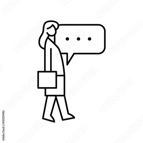 manager icon vector design good for web or mobile app