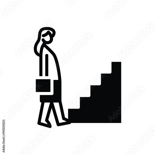 career solid icon vector design good for web or mobile app