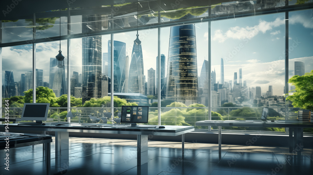 bright future green glass planted office bright future green glass planted office