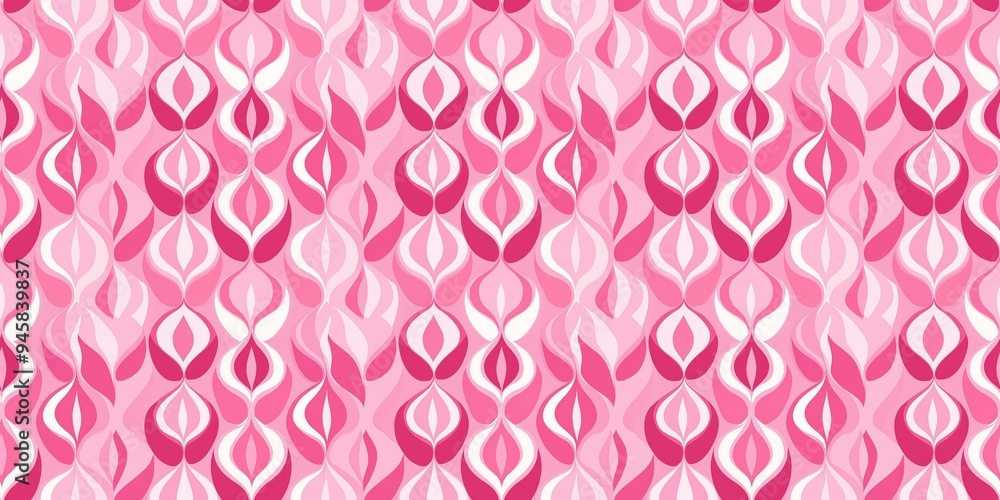 Pink pattern with a vibrant, monochromatic design. seamless background pattern Pink pattern with a vibrant, monochromatic design. seamless background pattern