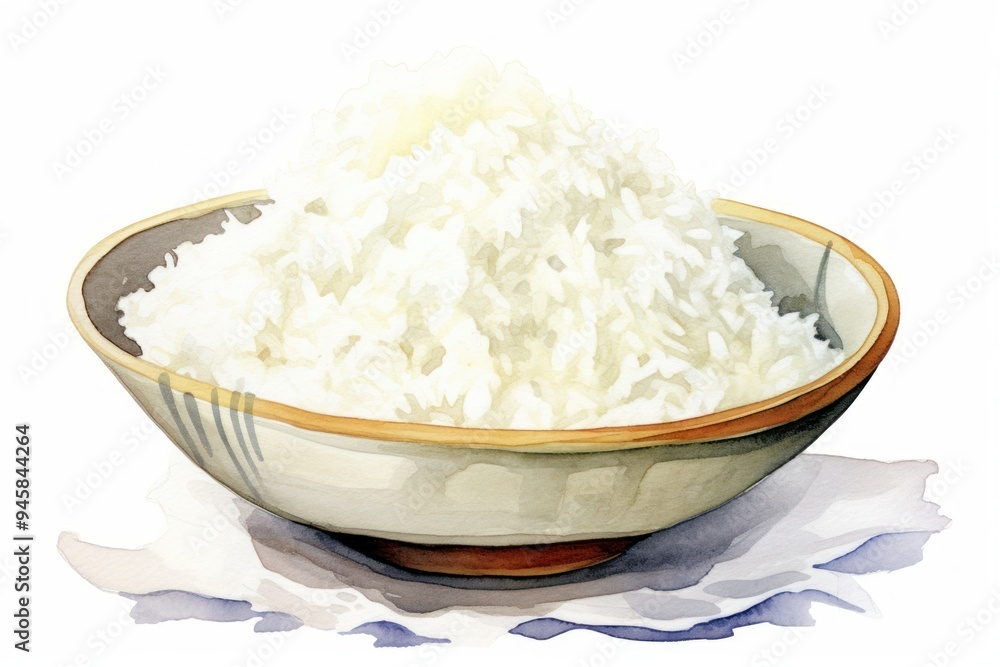 Rice on the plate produce grain food. Rice on the plate produce grain food.