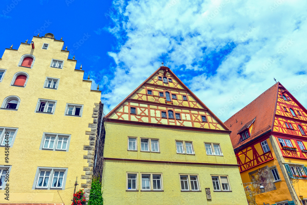 Fototapeta premium Altstadt Rothenburg ob der Tauber, Bayern