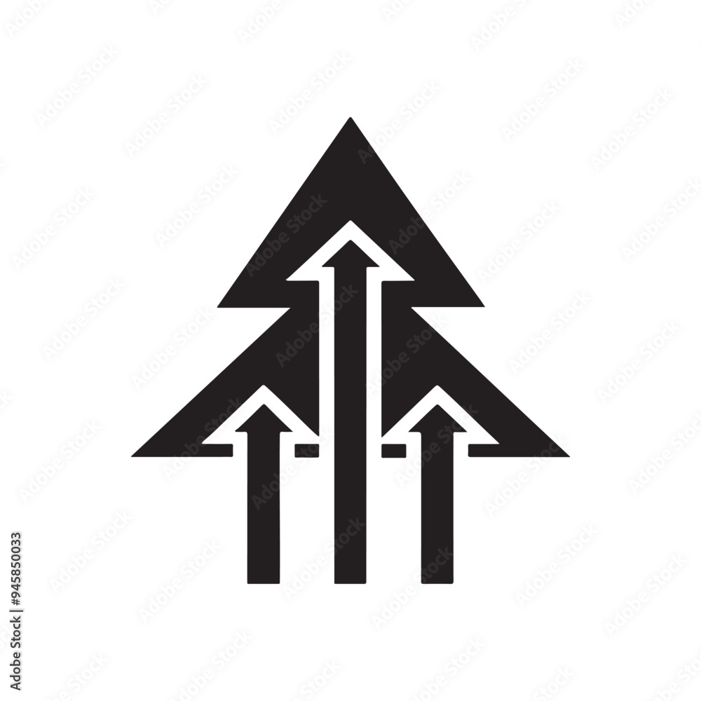 growth icon logo vector, Arrow curve, Direction sign, Three arrows, Competition Icon Stock Vector, black web icon vector illustration. growth icon logo vector, Arrow curve, Direction sign, Three arrows, Competition Icon Stock Vector, black web icon vector illustration.