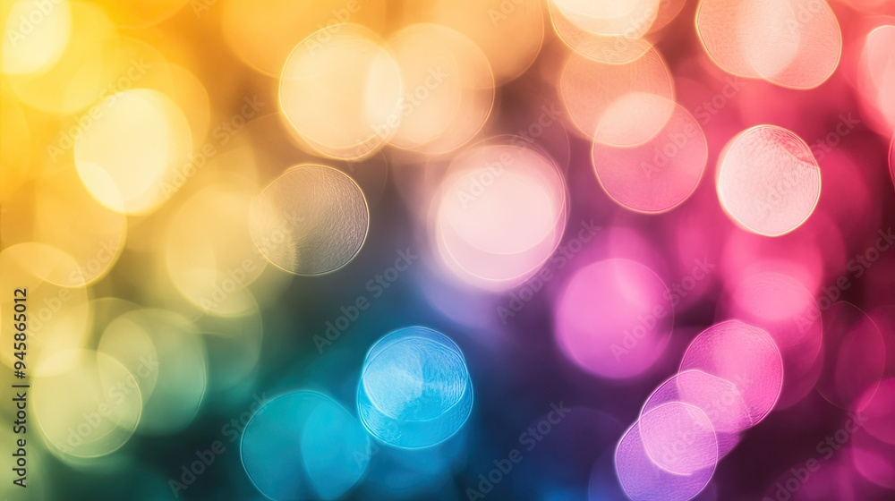 Soft bokeh background with color wheel tones, creating a vibrant yet subtle design. Soft bokeh background with color wheel tones, creating a vibrant yet subtle design.