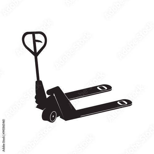 Hand pallet icon vector design illustration
