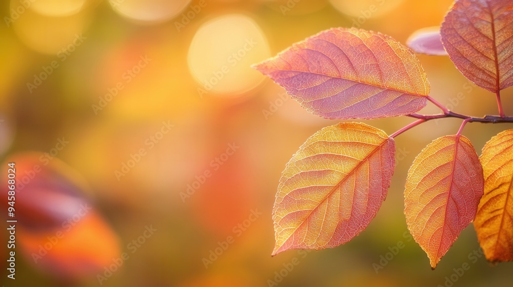 Close-Up of Vibrant Autumn Leaves with Rich Colors and Textures - Vivid Color Landscape in Hyper-Realistic Style. AI generated illustration Close-Up of Vibrant Autumn Leaves with Rich Colors and Textures - Vivid Color Landscape in Hyper-Realistic Style. AI generated illustration