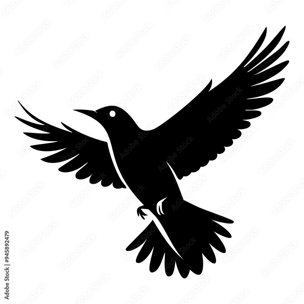 Fototapeta premium Flock of birds flying